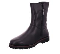 Sioux Meredith 746 Schwarz - gefütterte Stiefelette - Damenschuhe Modische Stiefelette / Boots, Schwarz, leder (true-glove), absatzhöhe: 15 mm für Damen, schwarz, Gr. 38 EU / 5 UK