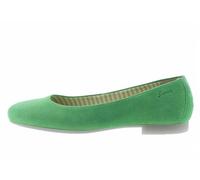 Ballerina SIOUX "Villanelle-701", Damen, Gr. 41.5 (UK 7 1/2), grün, Obermaterial: 100% Ziegenveloursleder GOVL. 100% Gummi rubber., Schuhe Ballerina (25494617-41,5) grün
