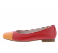 Ballerina SIOUX "Villanelle-702", Damen, Gr. 41 (UK 7), rot, Obermaterial: 100% Lammnappaleder LANA. 100% Gummi rubber., Schuhe Ballerina (37002153-41) rot