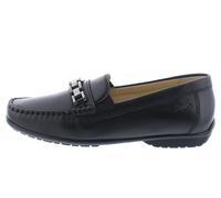 Slipper SIOUX "Cortizia-727-H", Damen, Gr. 41 (UK 7), schwarz, Obermaterial: 100% Lammnappaleder LANA. 100% Gummi rubber., Schuhe Slipper (27880614-41) schwarz