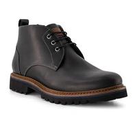 Sioux Desert Boots Herren Glattleder schwarz, 42.5 (8.5)
