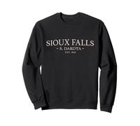 Sioux Falls South Dakota - Simple Sioux Falls SD Sweatshirt
