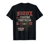Sioux Fighting Terrorism Since 1492 Native American T-Shirt