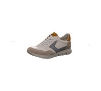 Sneaker SIOUX "Mokrunner-H-019", Herren, Gr. 45 (UK 10 1/2), beige, Obermaterial: 50% Kalbsveloursleder CAVL. 50% Lammnappaleder LANA. 100% Gummi rubber., Schuhe Sneaker (37387409-45) beige