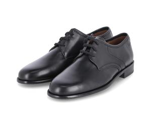 Sioux Halbschuhe ROCHESTER - Gr. 42,5 - Schwarz - Glattleder