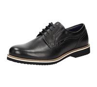 Sioux Herren Dilip Oxford-Schuh, Schwarz, 44 EU Weit