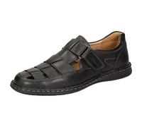 SIOUX Sandale Elcino-191 42 (8) schwarz Herren Pantoletten Sandalen Premium Selection 42 (8) schwarz