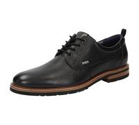 Sioux Herren Rostolo-700-tex Oxford-Schuh, Schwarz, 43.5 EU