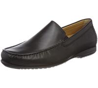 Sioux Herren Mokassin Gion-XL Glattleder Schwarz Größe 42 (UK 8)