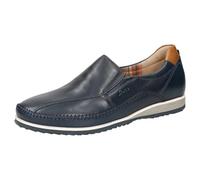Sioux Herren Slipper Leder blau 441/2