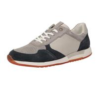 Sneaker SIOUX "Rojaro-718", Herren, Gr. 41.5 (UK 7 1/2), blau (dunkelblau), Obermaterial: 50% Kalbsveloursleder CAVL. 50% Kalbsleder CAL. 100% Gummi rubber., Schuhe Sneaker (56438026-41,5) dunkelblau