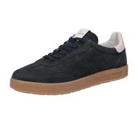 Sneaker SIOUX "Tedroso-711", Herren, Gr. 44 (UK 9 1/2), blau (dunkelblau), Obermaterial: 100% Kalbsnubukleder CANU. 100% Gummi rubber., Schuhe Sneaker (16608418-44) dunkelblau
