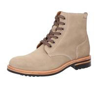 Stiefelette SIOUX "Tils bootie 003", Damen, Gr. 42.5 (UK 8 1/2), beige, Obermaterial: 100% Kalbsveloursleder CAVL. 100% Gummi rubber., Schuhe Stiefelette (94278101-42,5) beige