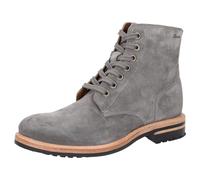 Stiefelette SIOUX "Tils bootie 003", Damen, Gr. 44.5 (UK 10), grau, Obermaterial: 100% Kalbsveloursleder CAVL. 100% Gummi rubber., Schuhe Stiefelette (64525940-44,5) grau