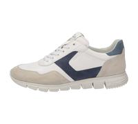 Sneaker SIOUX "Mokrunner-H-019", Herren, Gr. 42UK8, beige, Obermaterial: 50% Kalbsveloursleder CAVL. 50% Lammnappaleder LANA. 100% Gummi rubber., Schuhe Sneaker (49933932-42) beige