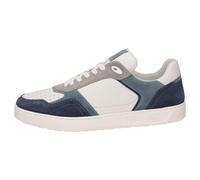 Sneaker SIOUX "Tedroso-704", Herren, Gr. 42UK8, blau, Obermaterial: 50% Kalbsveloursleder CAVL. 50% Lammnappaleder LANA. 100% Gummi rubber., Schuhe Sneaker (16530364-42) blau