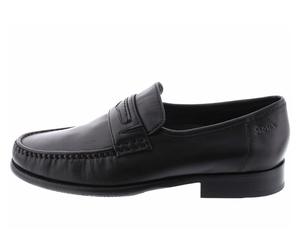 Sioux Herrenschuhe Slipper schwarz schwarz - Gr. - 9 UK