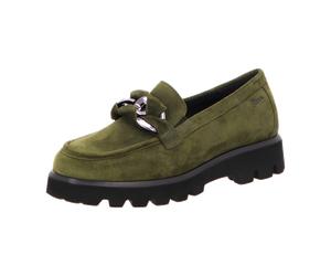 Sioux Klassische Slipper für Damen, grün, Größe 38 EU / 5 UK