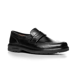 Sioux Loafer Herren Glattleder schwarz, 39.5 (6)