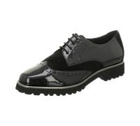 Sioux Schnürschuh Meredith-703-H Damen Schwarz Größe 37 EU / 4 UK