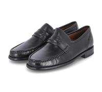 Sioux Mokassins COMO - Gr. 44,5 - Schwarz - Glattleder