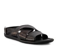 Sioux Herren Sandale Mirtas 30901 schwarz Lamm-Nappa - EU 45