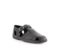 Sioux Sandalen Herren Glattleder schwarz, 46 (11)
