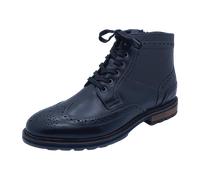Sioux Schnürstiefeletten für Herren, schwarz, Größe 41 ½ EU / 7,5 UK