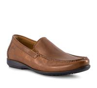 Sioux Slipper Herren Glattleder braun, 44 (9.5)