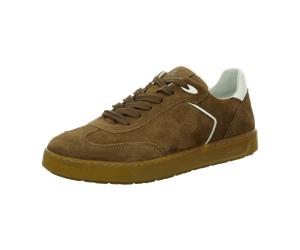 Sioux Tedroso 708 Oak (Braun) - Sneaker - Herrenschuhe Sneaker / Schnürschuh, Braun, leder (velour) für Herren, braun, Größe 46 EU