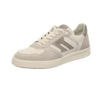 Sneaker SIOUX "Tedroso-712", Herren, Gr. 43 (UK 9), grau (hellgrau), Obermaterial: 50% Kalbsveloursleder CAVL. 50% Lammnappaleder LANA. 100% Gummi rubber., Schuhe Sneaker (79055719-43) hellgrau