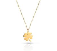 SIPURIS Halskette mit vierblättrigem Kleeblatt-Design, keltisches Glücksbringer, Schutzamulett, Schmuck für Damen und Jugendliche