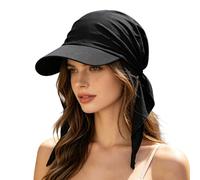 SIQITECH Muslima Kopftuch Sommer Baseballkappe Damen UV Schutz Bandana Cap Atmungsaktive Hijab Kopfbedeckung Modische Baseball Hut mit gebogener Krempe Hijab Turban für Alltag Freizeit Outdoor