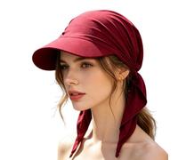SIQITECH Muslima Kopftuch Sommer Baseballkappe Damen UV Schutz Bandana Cap Atmungsaktive Hijab Kopfbedeckung Modische Baseball Hut mit gebogener Krempe Hijab Turban für Alltag Freizeit Outdoor