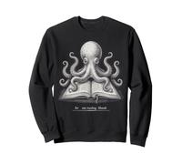 Sir I Am Reading Lustiges Oktopus-Buch-Liebhaber-Zitat Sweatshirt
