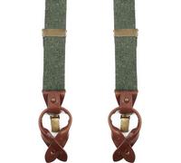 Sir Redman Luxus Hosenträger Essential dunkelgrün - Dunkelgrün