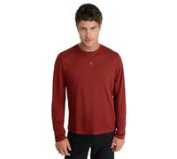 SIROKO Langärmliges T-Shirt für Bergwanderungen Reserve Maroon Bordeaux, burgunderrot, X-Large