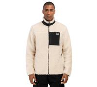 SIROKO - Sherpa Fleecejacke Levi - XL - Beige/Schwarz