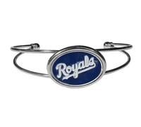 Siskiyou Gifts MLB Kansas City Royals Damen-Armband mit Doppelbalken, Manschette in Teamfarben, Einheitsgr e