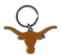 Siskiyou NCAA Sports Fan Shop Texas Longhorns Chrome & Enameled Key Chain One Size Team Colors