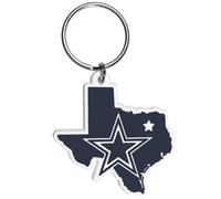 Siskiyou NFL Dallas Cowboys Home State Flexi Schlsselanhnger Blau