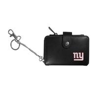 Siskiyou NFL New York Giants Damen Leder Weekender Wallet One Size, Schwarz