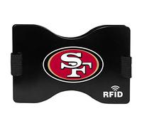 Siskiyou NFL San Francisco 49ers Unisex SportsRFID Geldbörse, Schwarz, Einheitsgröße