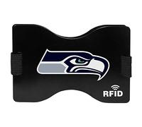 Siskiyou NFL Seattle Seahawks Unisex SportsRFID Geldbörse, Schwarz, One Size