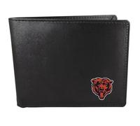 Siskiyou NFL Sports Herren Geldbörse, Chicago Bears, zweifach gefaltet, Einheitsgröße, Schwarz