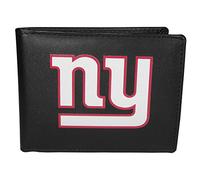 Siskiyou NFL Sports Herren Geldbörse New York Giants, zweifach gefaltet, großes Logo, Einheitsgröße, Schwarz