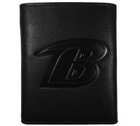 Siskiyou Sports Jacksonville Jaguars geprägtes Leder Geldbörse, Unisex, FLET180, Schwarz, Tri-fold