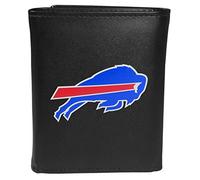 Siskiyou Sports NFL Buffalo Bills Tri-fold Wallet Large Logo Black