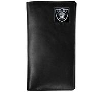 Siskiyou Sports NFL Oakland Raiders Tall Leather Wallet Aqua