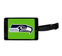 Siskiyou Sports Unisex NFL Seattle Seahawks Gepäckanhänger, Schwarz, 8,3 cm